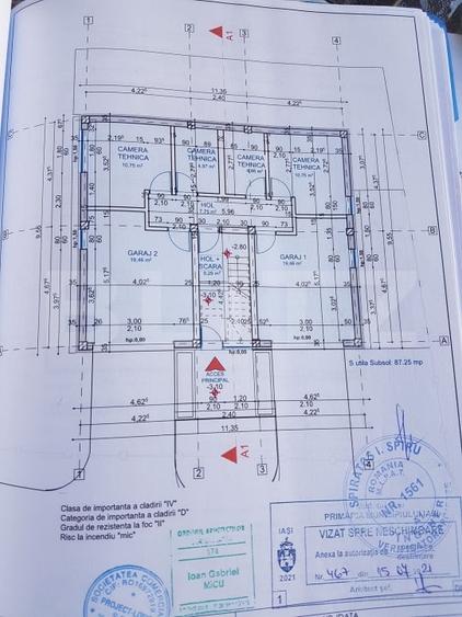 Casă individuală cu 14 camere cu Canalizare în Copou