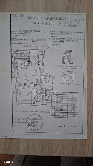 Apartament 2 camere | 77 mp | Demisol | Bd. Ferdinand - 6