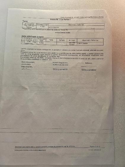 Teren de 4316 mp, în Fârdea