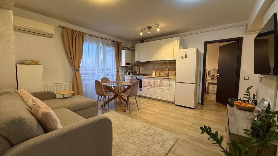 Apartament cu 3 camere semidecomandat, mobilat în Bragadiru