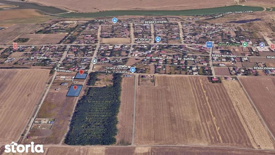 Teren de 2500 mp, în Central