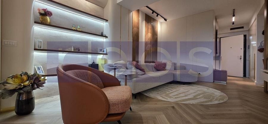 Apartament cu 3 camere decomandat, mobilat în Pipera