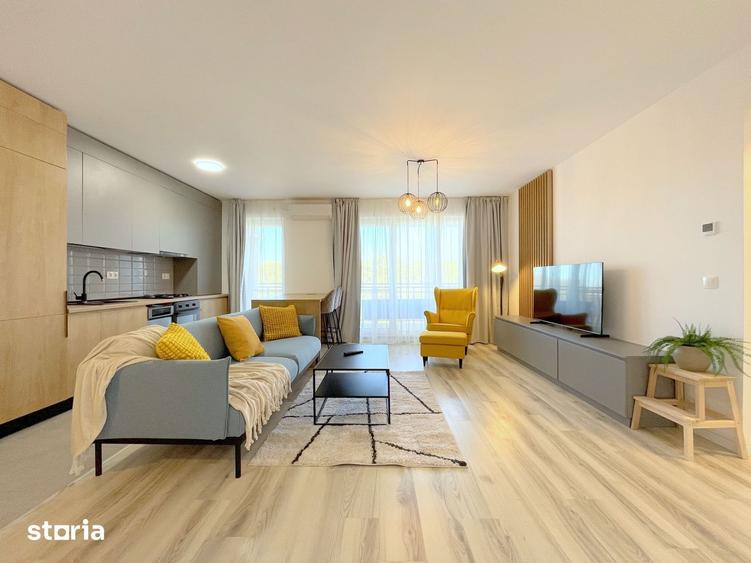 Apartament cu 3 camere, mobilat în Central