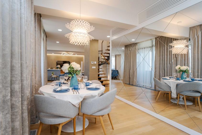 Penthouse cu 3 camere decomandat, mobilat în Tudor Vladimirescu