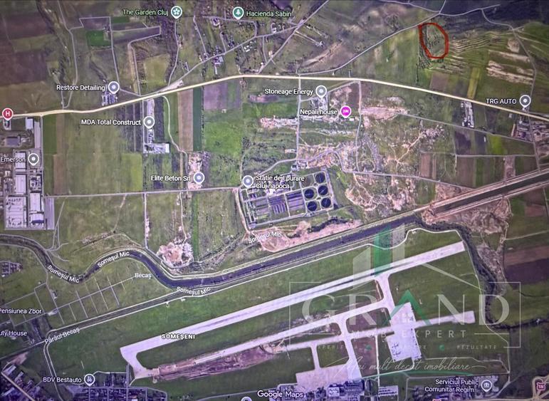 Teren agricol extravilan de 9100 mp, în Aeroport