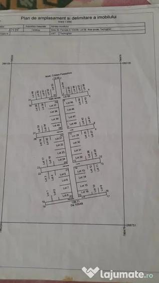 Teren de 498 mp, în Central