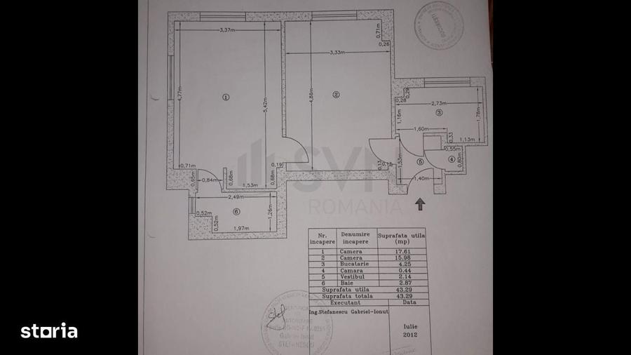 Apartament 2 camere I Romana - 12