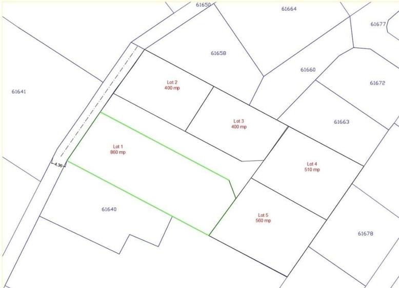 Teren Construcții intravilan de 3136 mp, în Mogoșoaia