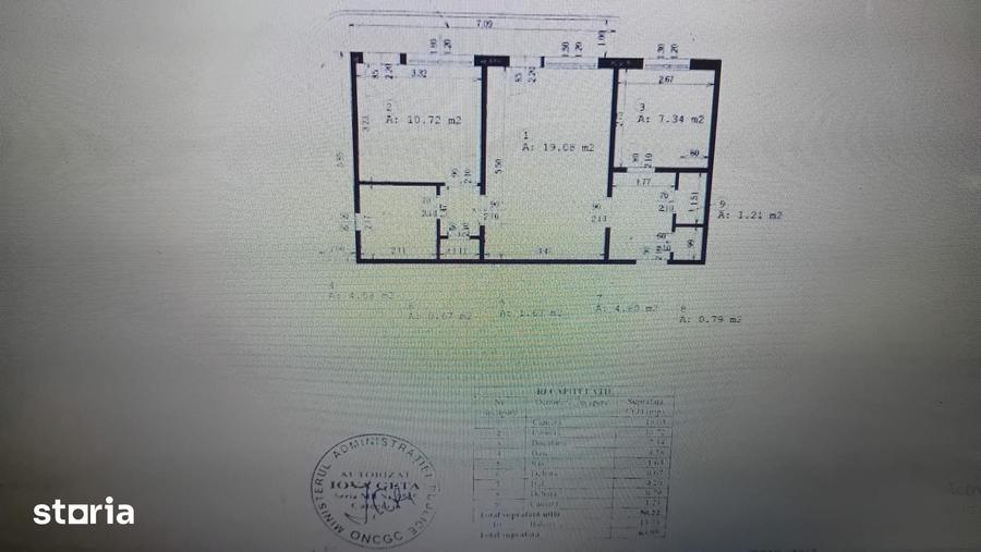 Apartament cu 2 camere în Vatra Luminoasă