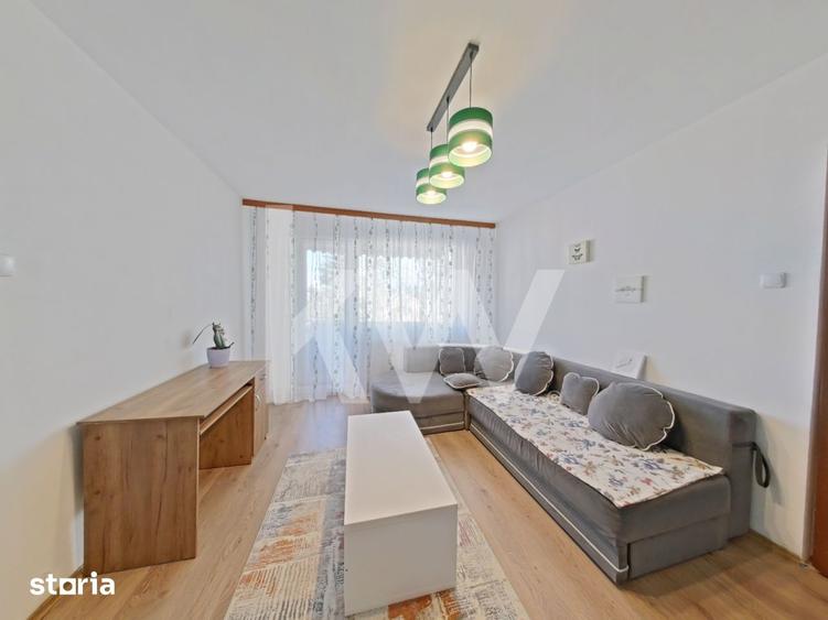 Apartament cu 2 camere semidecomandat, mobilat în Gării