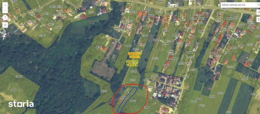 Teren de 1070 mp, în Morilor