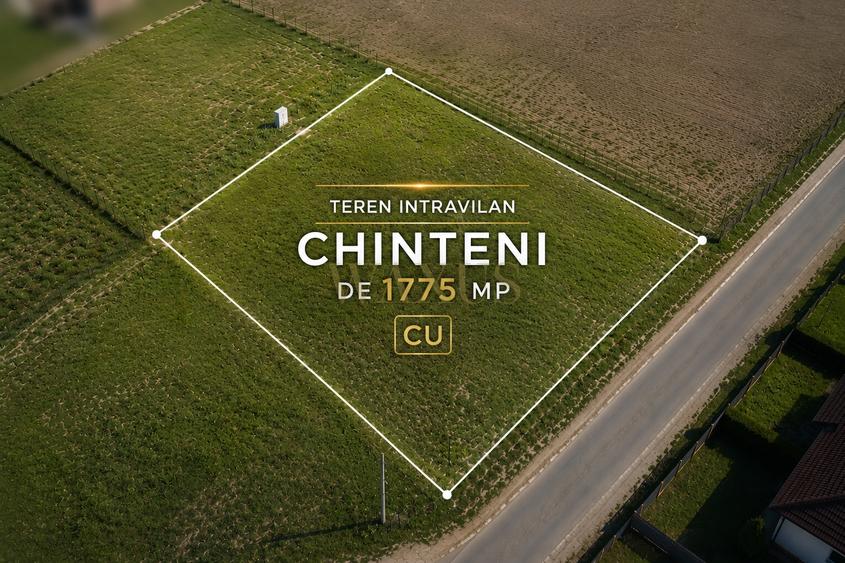 Teren Construcții intravilan de 1775 mp, în Exterior Nord