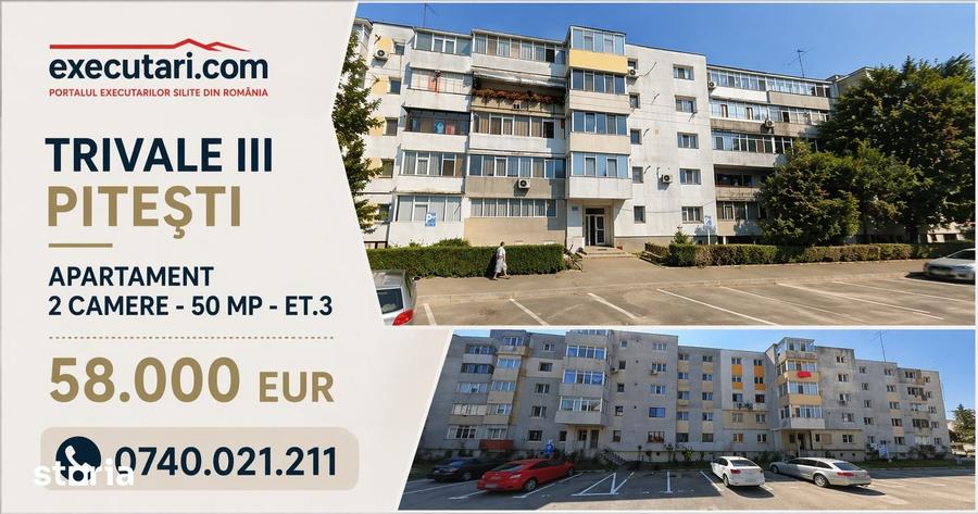 Apartament cu 2 camere în Trivale