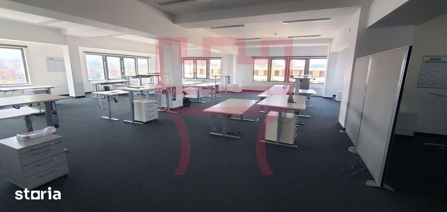 Spatiu birouri amenajat +mobilier zona Garii 200 - 850mp cu panorama - 17