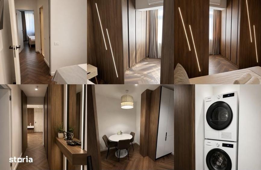 Apartament cu 3 camere, mobilat în Ștefan cel Mare