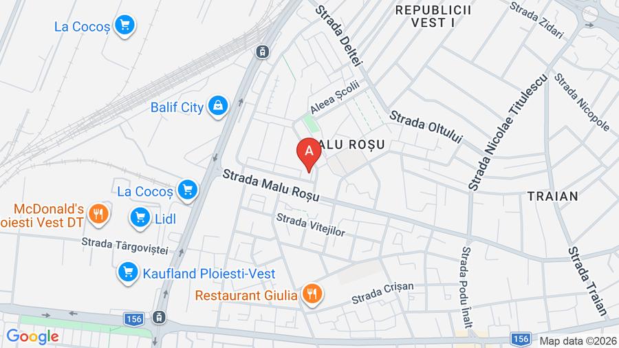 Apartament cu 3 camere semidecomandat în Malu Roșu