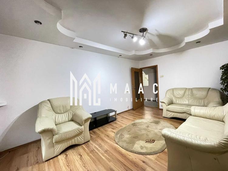 Apartament cu 3 camere decomandat, mobilat în Mihai Viteazul