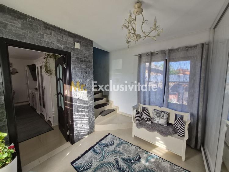 Casă individuală cu 3 camere cu Canalizare în Leordeni
