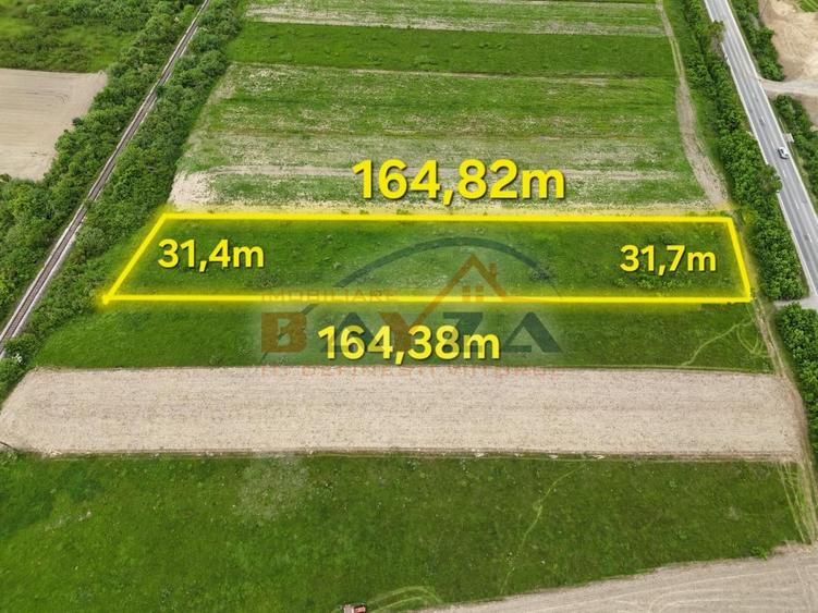 Teren agricol intravilan de 5200 mp, în Ilba