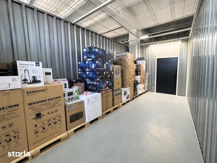 Spa?iu depozitare 17 mp | Stocuri ?i ambalaje e-commerce | Acces 24/7 - 1