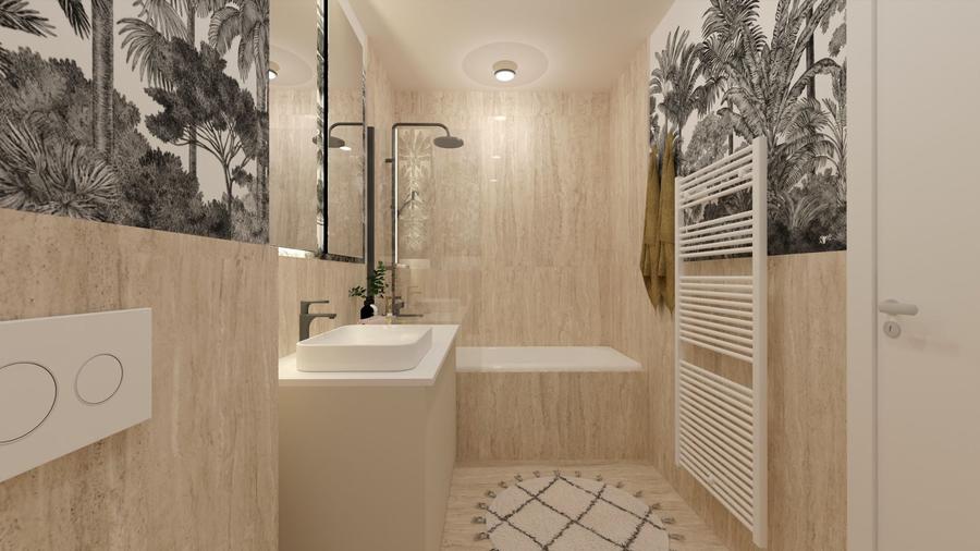 Apartament cu 2 camere decomandat în Exterior Vest