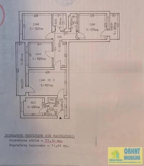 Tomis Nord, apartament 4 camere de vanzare, parter, gaze, mobilat - 10