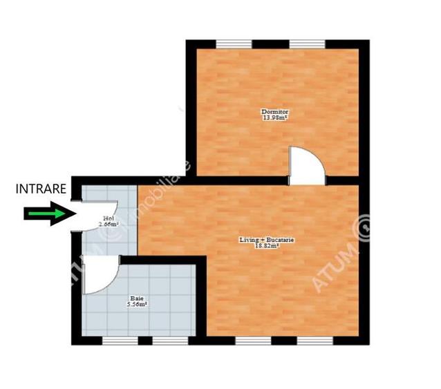Apartament 2 camere si curte comuna in zona Lazaret din Sibiu - 5