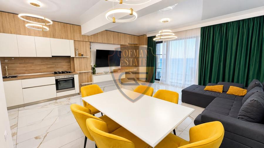 Apartament cu 3 camere decomandat, mobilat în Nord