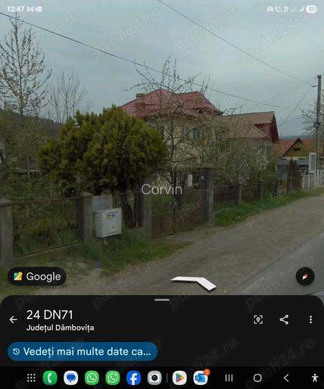 Teren si casa Comuna Pietrosita, Dambovita