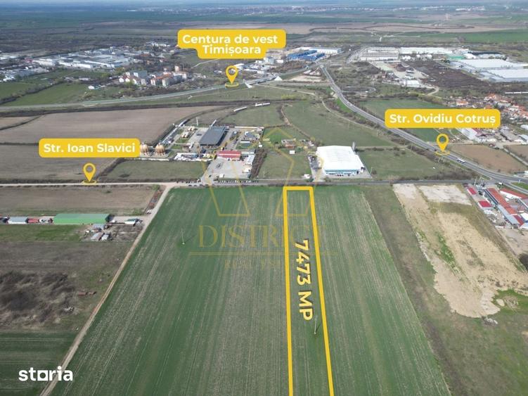 Teren de 7473 mp, în Ronaț