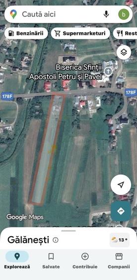 Casă cu 3 camere în Gălănești