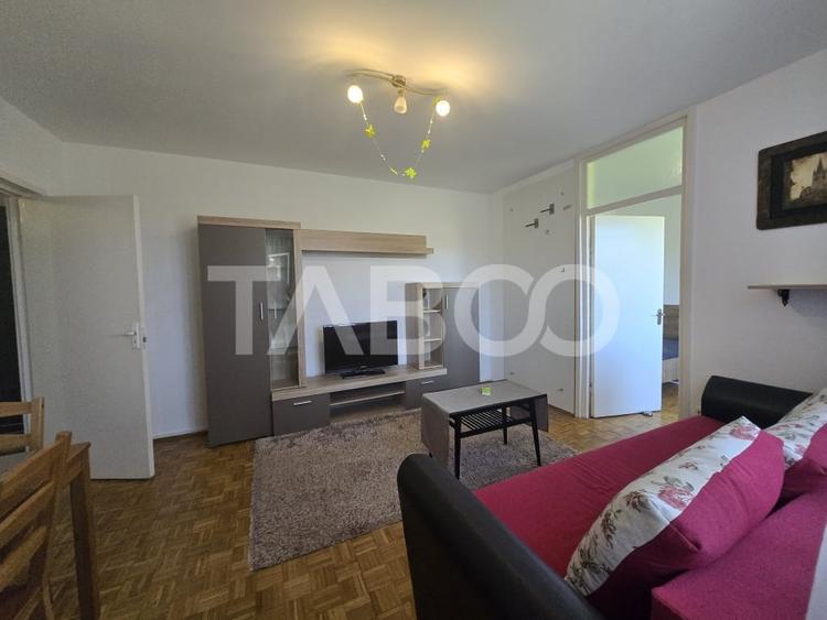 Apartament cu 2 camere nedecomandat, mobilat în Mihai Viteazul