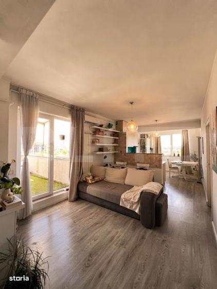 Apartament 2 camere semidecomandate cu terasa si parcare | Baciu | Zon - 1