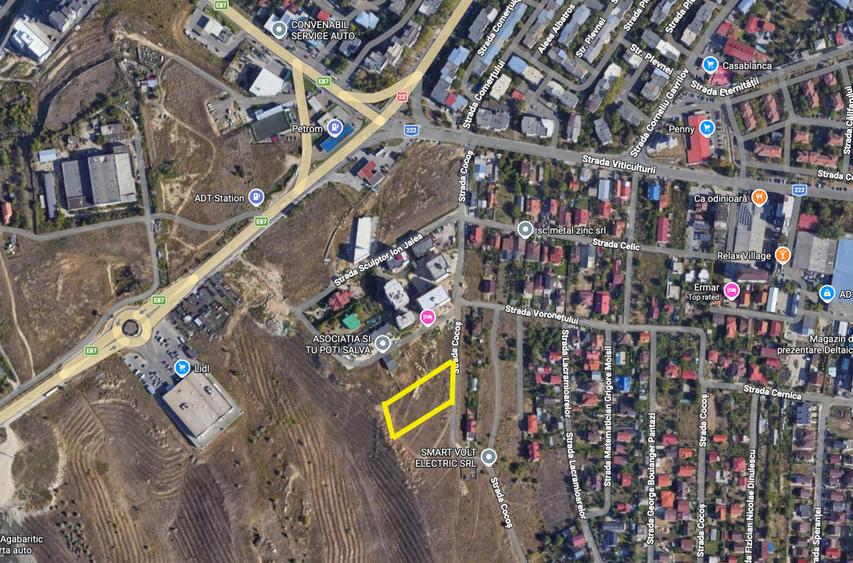 Teren Construcții intravilan de 1500 mp, în C5