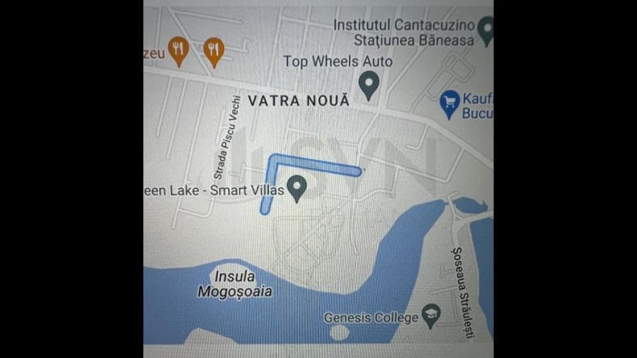 Teren de 1000 mp, în Sisești