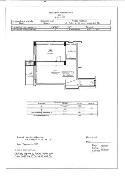 Ap 08 Teilor Residence - 2 camere Finisat - 6