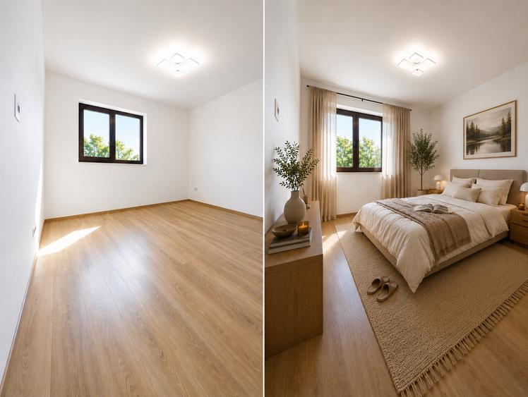 2 Camere DECOMANDAT Clasic | Mutare Imediată | Încălzire în Pardoseală | Parcare - 4