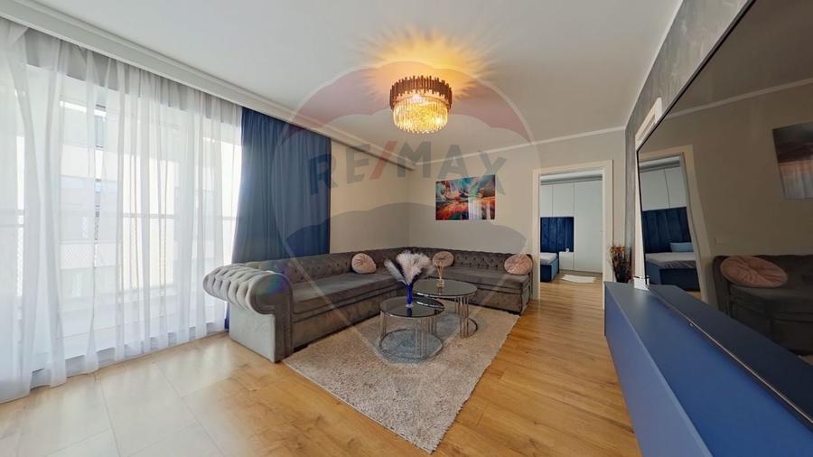 Apartament ultrafinisat de închiriat – 53 mp utili + terasa 14 mp - 1