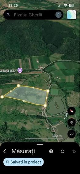Teren 2,53 ha cu 4.458 mp intravilan - 3