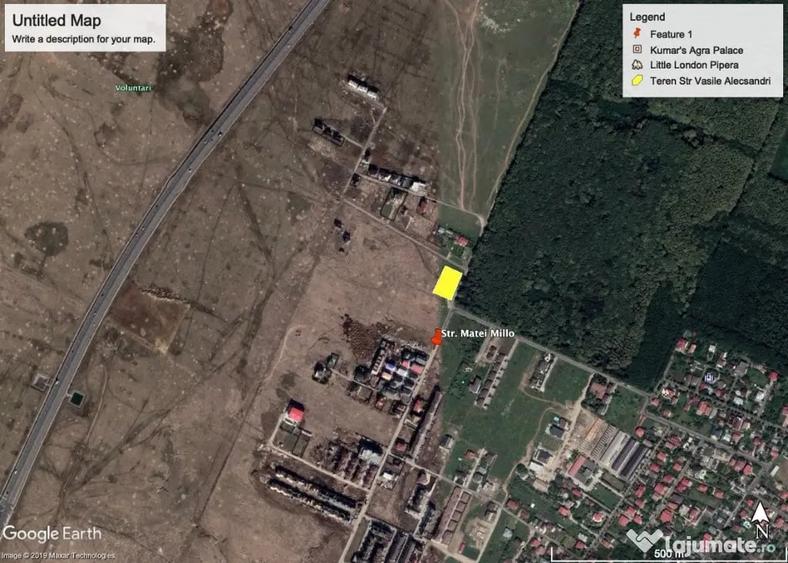 Teren 5.000 mp Matei Millo Pipera - Voluntari - 1