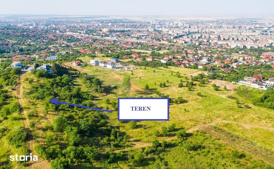 Teren de 1694 mp, în Oncea