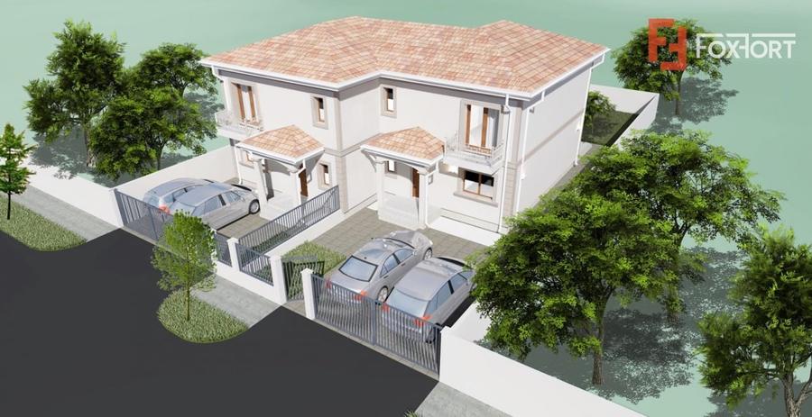 Duplex cu 5 camere cu Canalizare în Moșnița Nouă