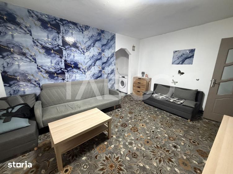 Apartament cu 2 camere semidecomandat în Central