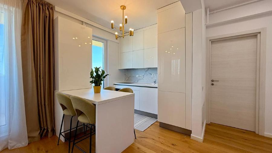 Apartament cu 2 camere decomandat, mobilat în Herăstrău