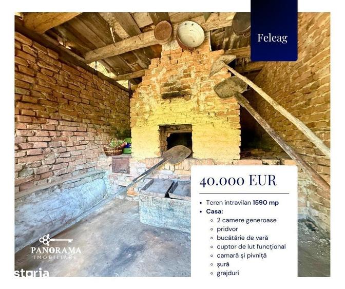 Casă cu 3 camere cu Teren 1590 Mp în Vânători