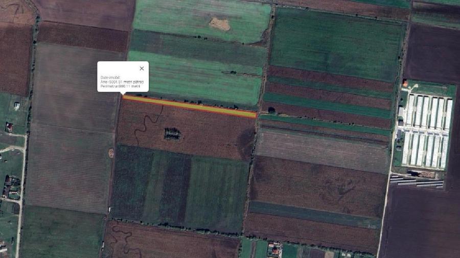 Teren agricol extravilan în Central