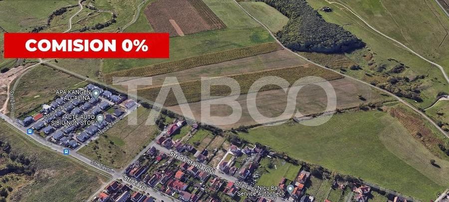 Teren de 4200 mp, în Central