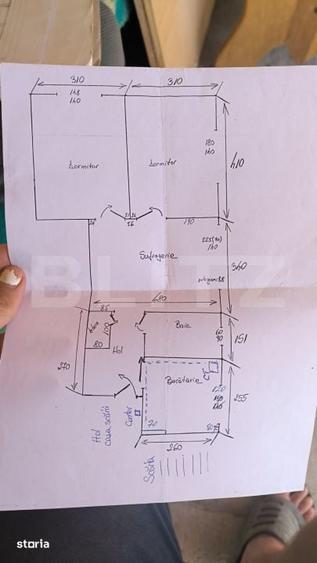 Apartament 3 camere, etaj 1 Iernut - 8