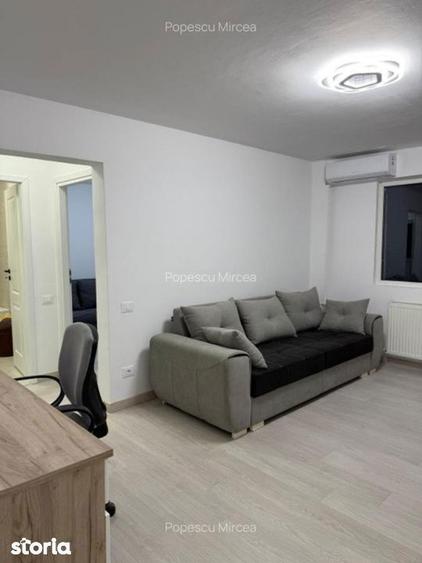 Apartament cu 2 camere semidecomandat, mobilat în Tei