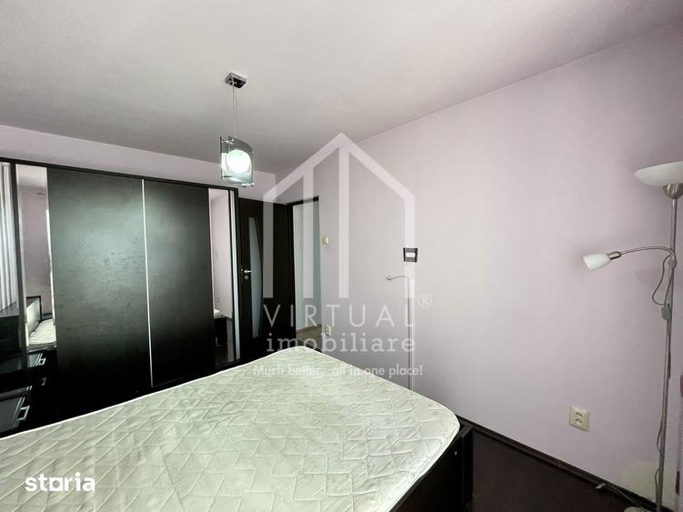 Apartament cu 3 camere, mobilat în Central